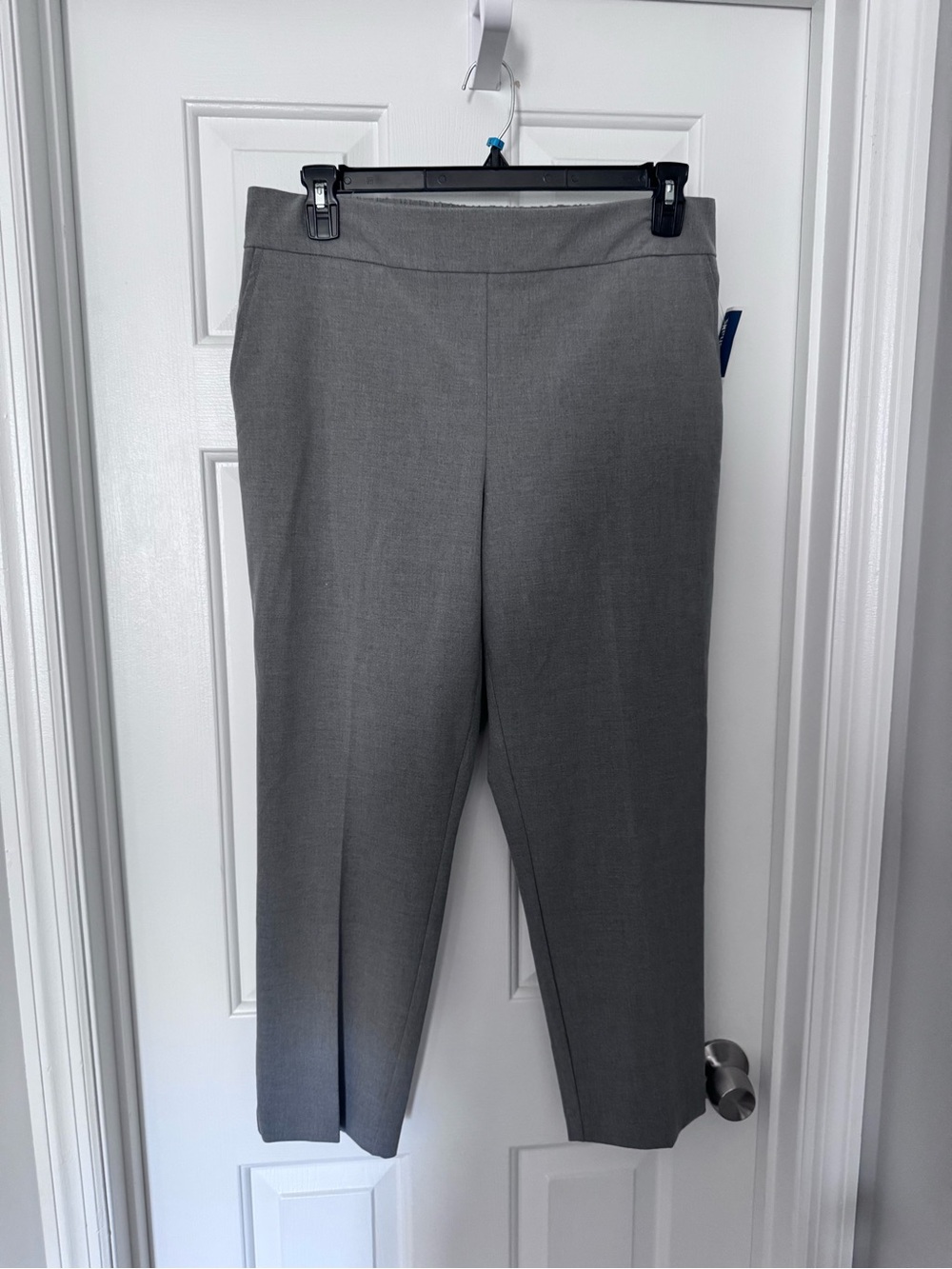 Rachel Zoe Gray Cropped Tailored Pants